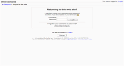 Desktop Screenshot of moodle.uniecampus.it